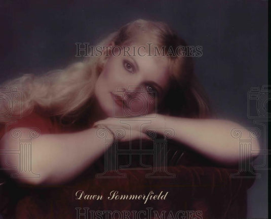 1986 Press Photo Dawn Sommerfield - cvp99196 - Historic Images