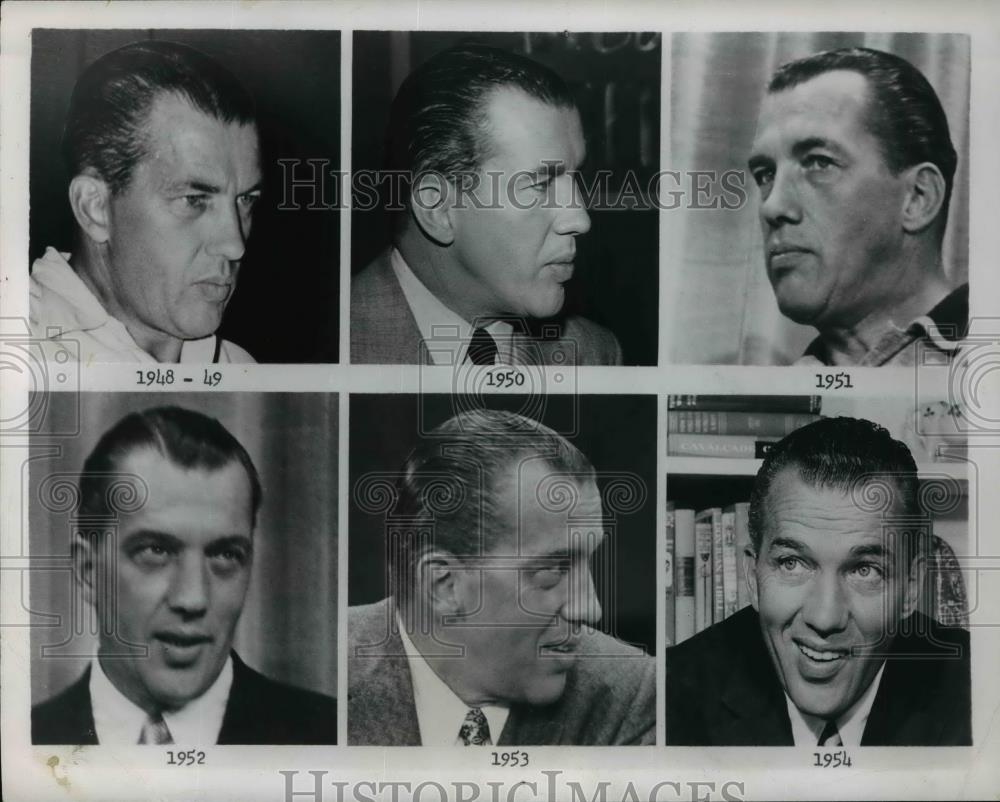 Press Photo Ed Sullivan portraits 1948- 1954 - cvp99237 - Historic Images