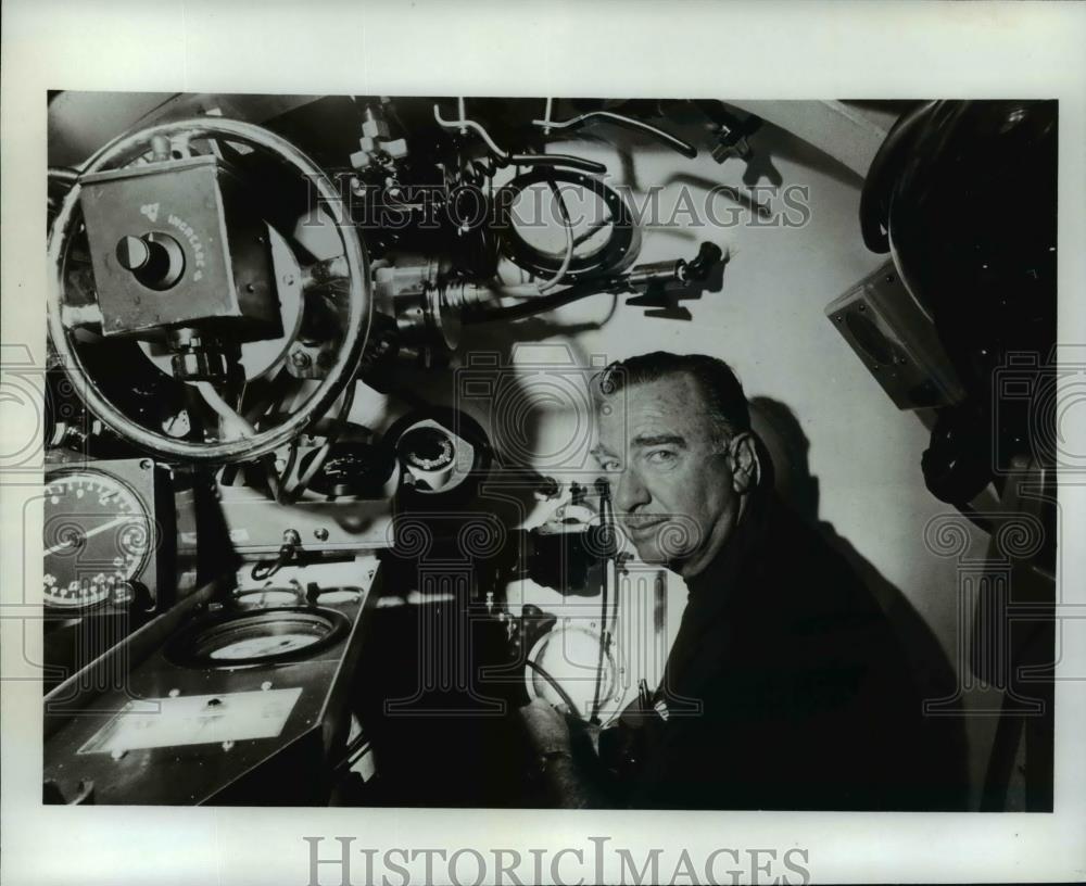 1967 Press Photo Walter Cronkite in The Deep Frontier - cvp99264 - Historic Images