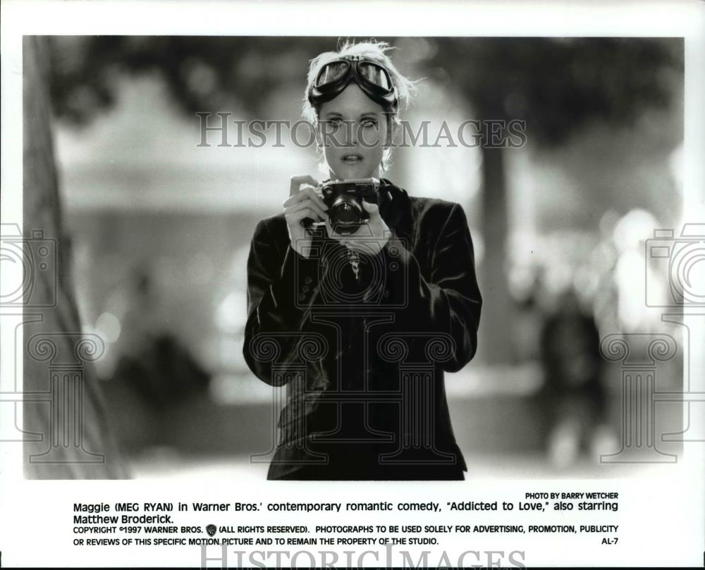 1997 Press Photo Meg Ryan in Addicted To Love - cvp99270 - Historic Images