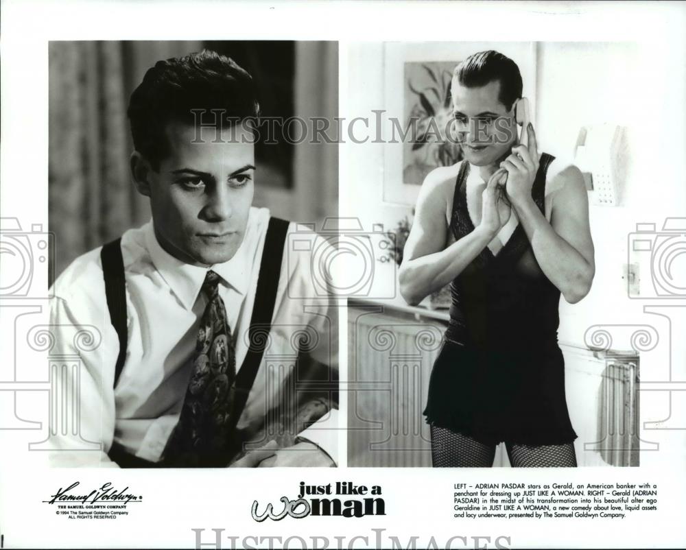 1994 Press Photo Adrian Pasdar in Just Like a Woman. - cvp99286 - Historic Images