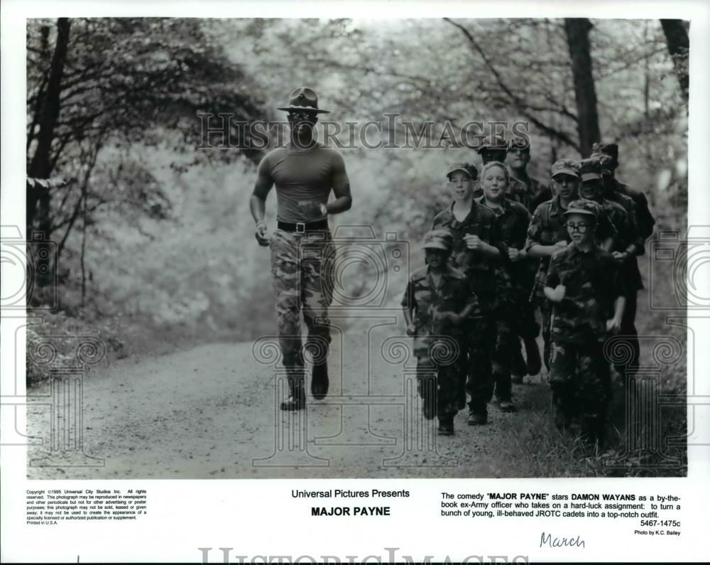 1995 Press Photo Major Payne-Damon Wayans - cvp99306 - Historic Images