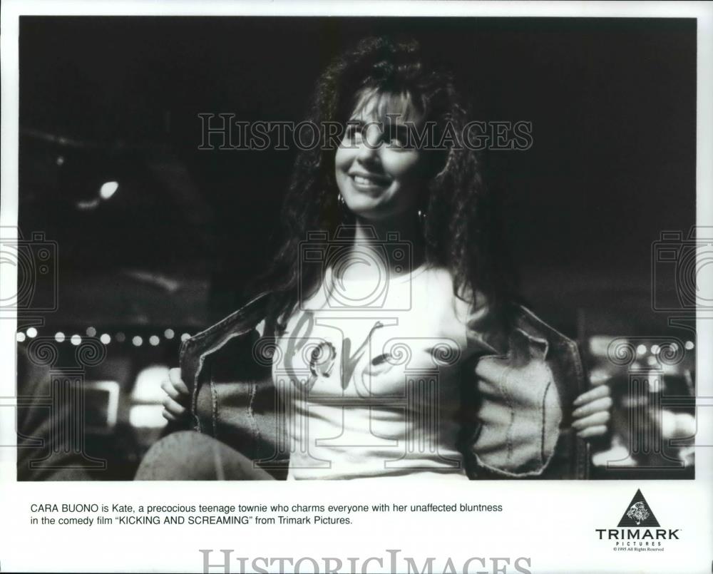 Press Photo Cara Buono-Kicking And Screaming - cvp99312 - Historic Images