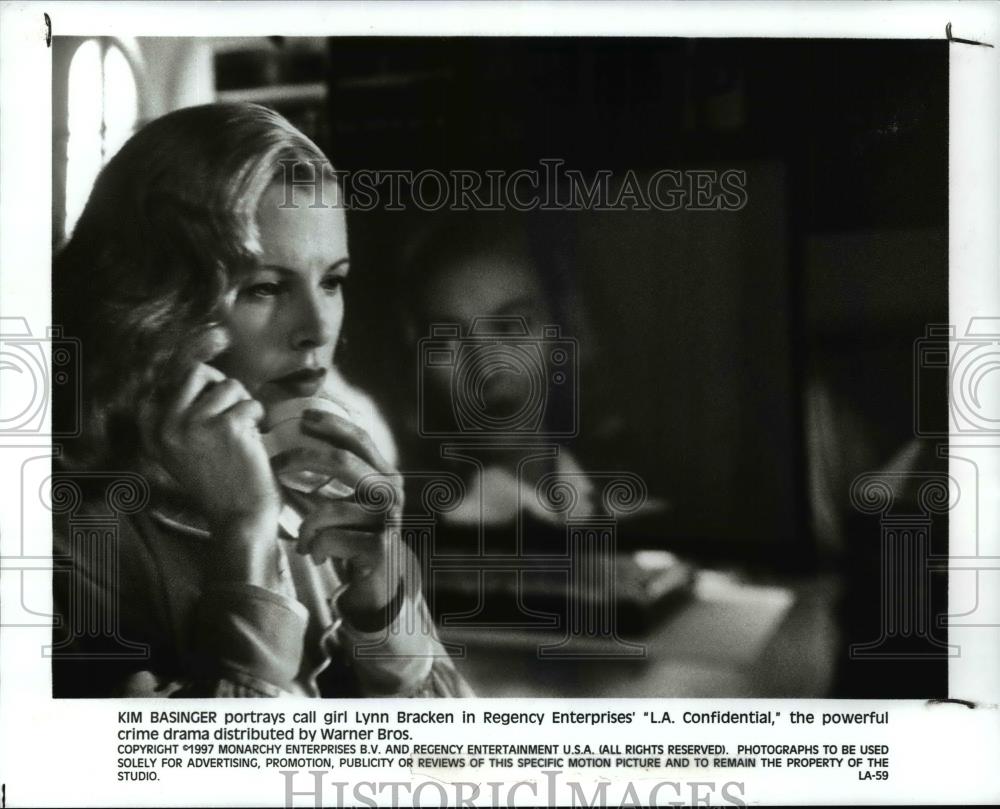 Press Photo Kim Bassinger-L.A.Confidential - cvp99336 - Historic Images