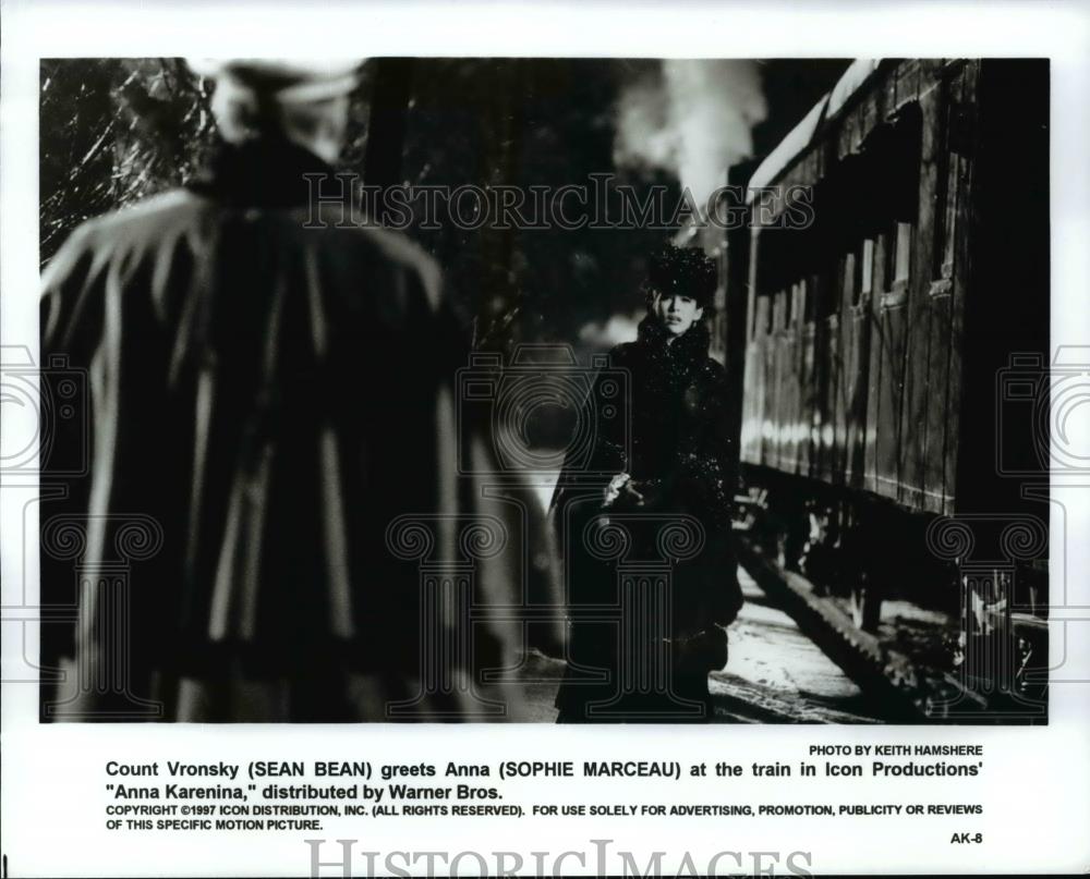 Press Photo Anna Karenina-Sean Bean and Sophie Marceau - cvp99343 - Historic Images