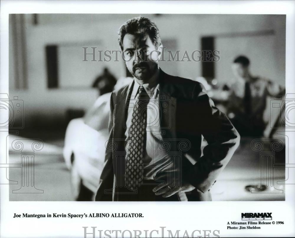 1996 Press Photo Joe Mantegna in Kevin Spacey&#39;s &quot;Albino Alligator&quot; - cvp99370 - Historic Images