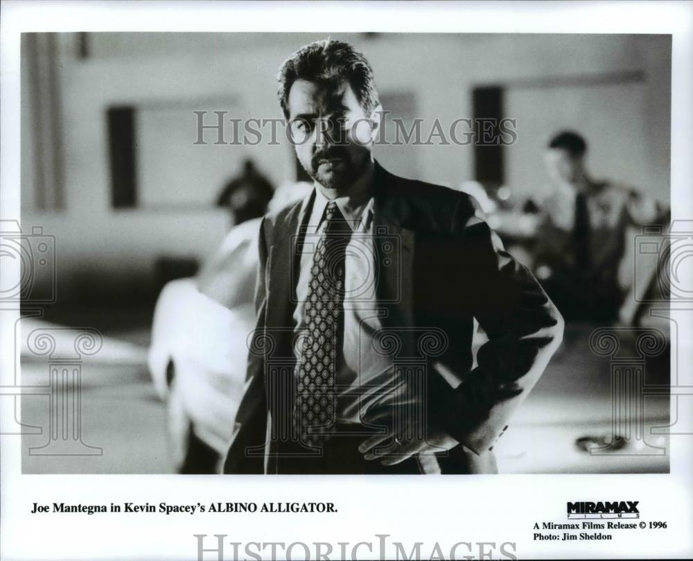 1996 Press Photo Joe Mantegna in Kevin Spacey's "Albino Alligator" - cvp99370 - Historic Images