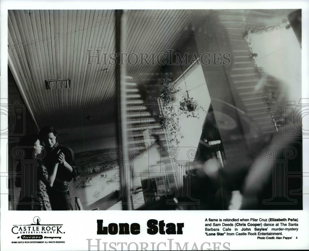 1996 Press Photo Elizabeth Pena and Chris Cooper in Lone Star. - cvp99427 - Historic Images