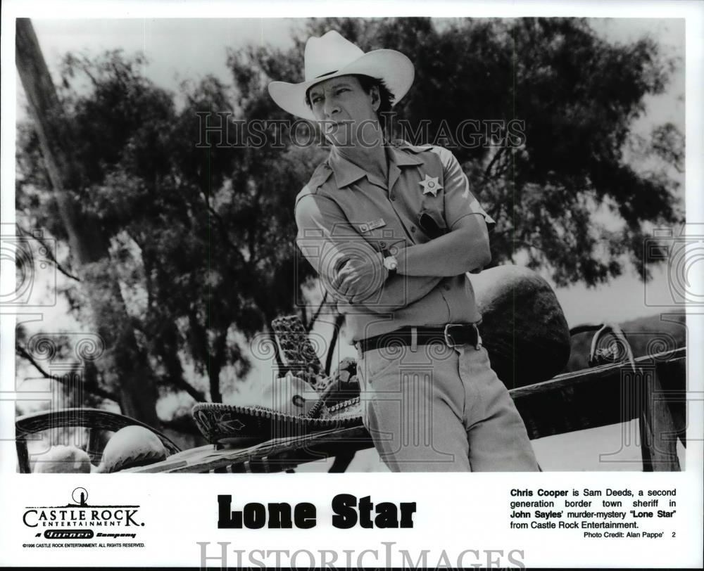 1996 Press Photo Chris Cooper in Lone Star. - cvp99429 - Historic Images