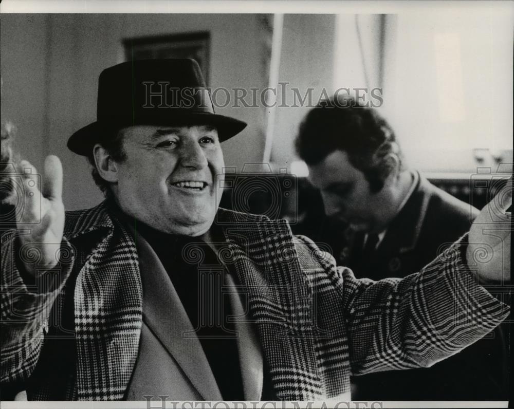 1973 Press Photo Rod Steiger in Re Lucky Luciano. - cvp99482 - Historic Images