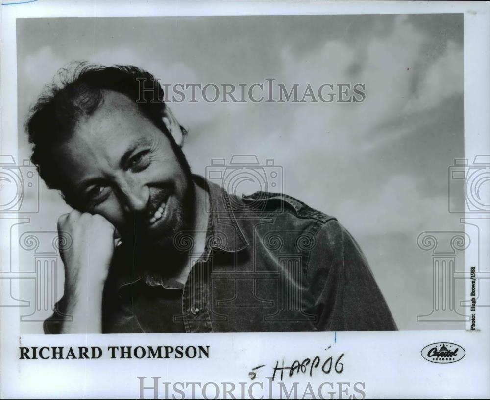 1988 Press Photo Richard Thompson - cvp99515 - Historic Images
