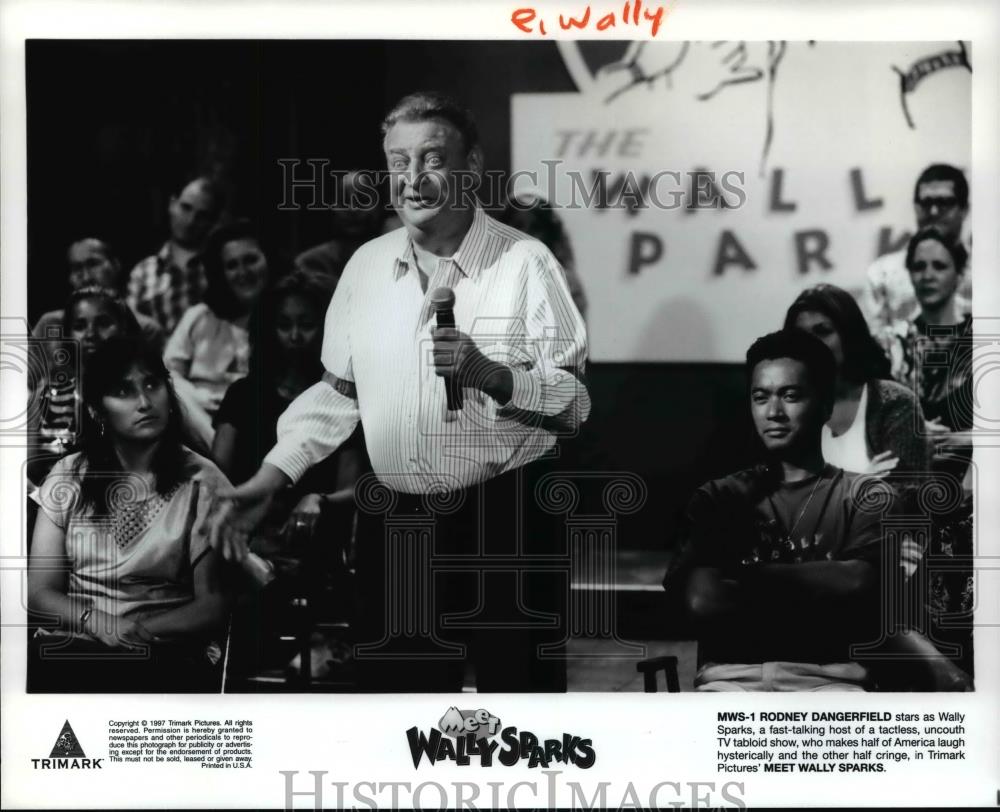 1997 Press Photo Rodney Dangerfield-Meet Wally Sparks - cvp99548 - Historic Images