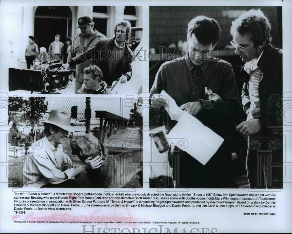 1990 Press Photo Turner &amp; Hooch director Roger Spottiswoode - cvp99597 - Historic Images