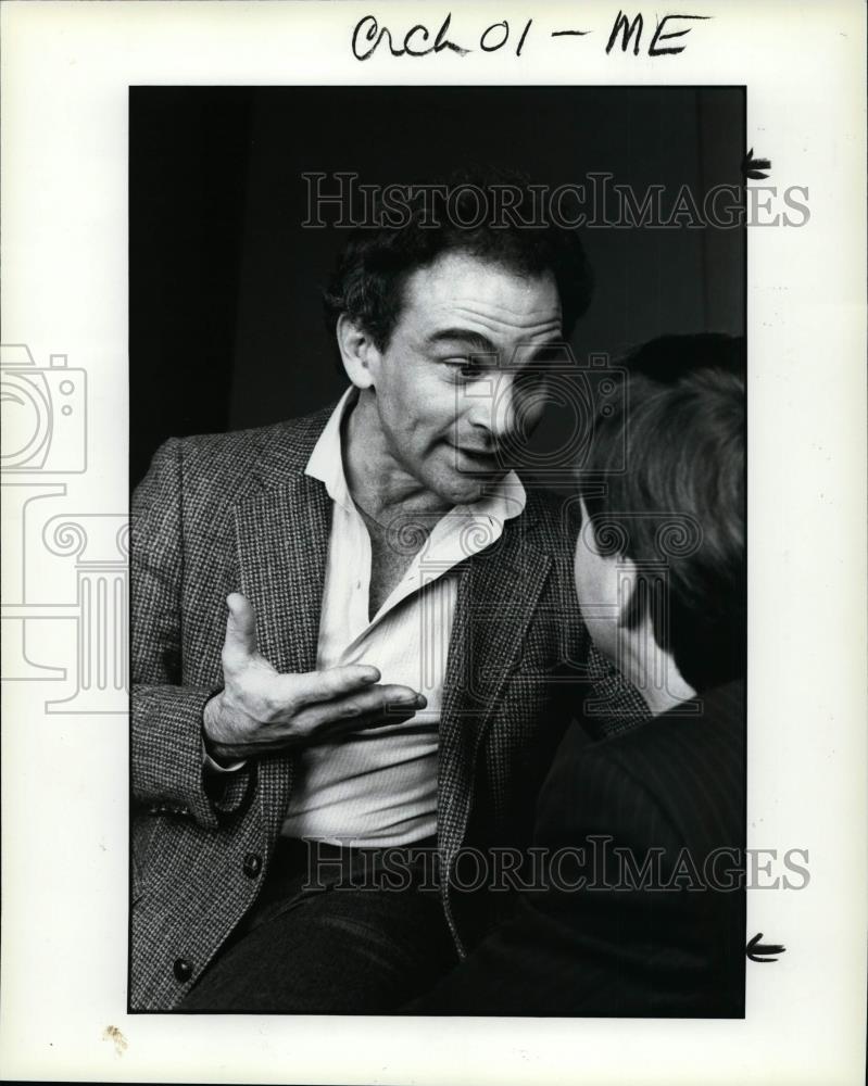 1987 Press Photo William Rhys stars at the play The Normal Heart - cvp99605 - Historic Images