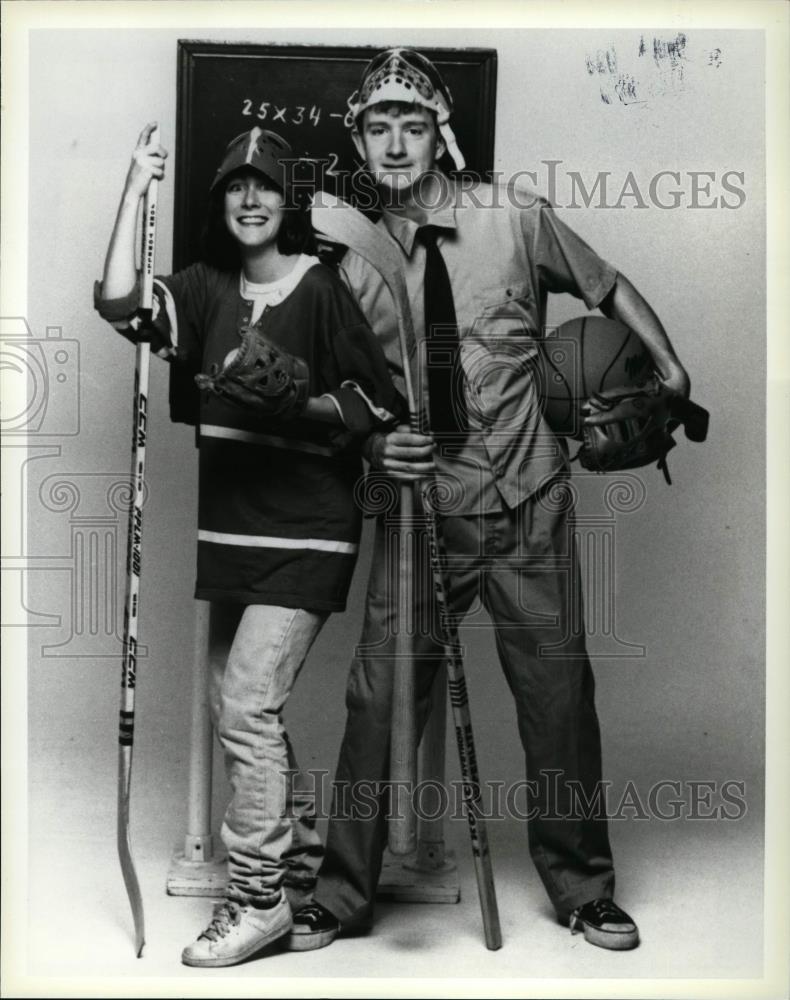 1986 Press Photo New Kid play-Ohio Theater, Play House Square Center - cvp99618 - Historic Images