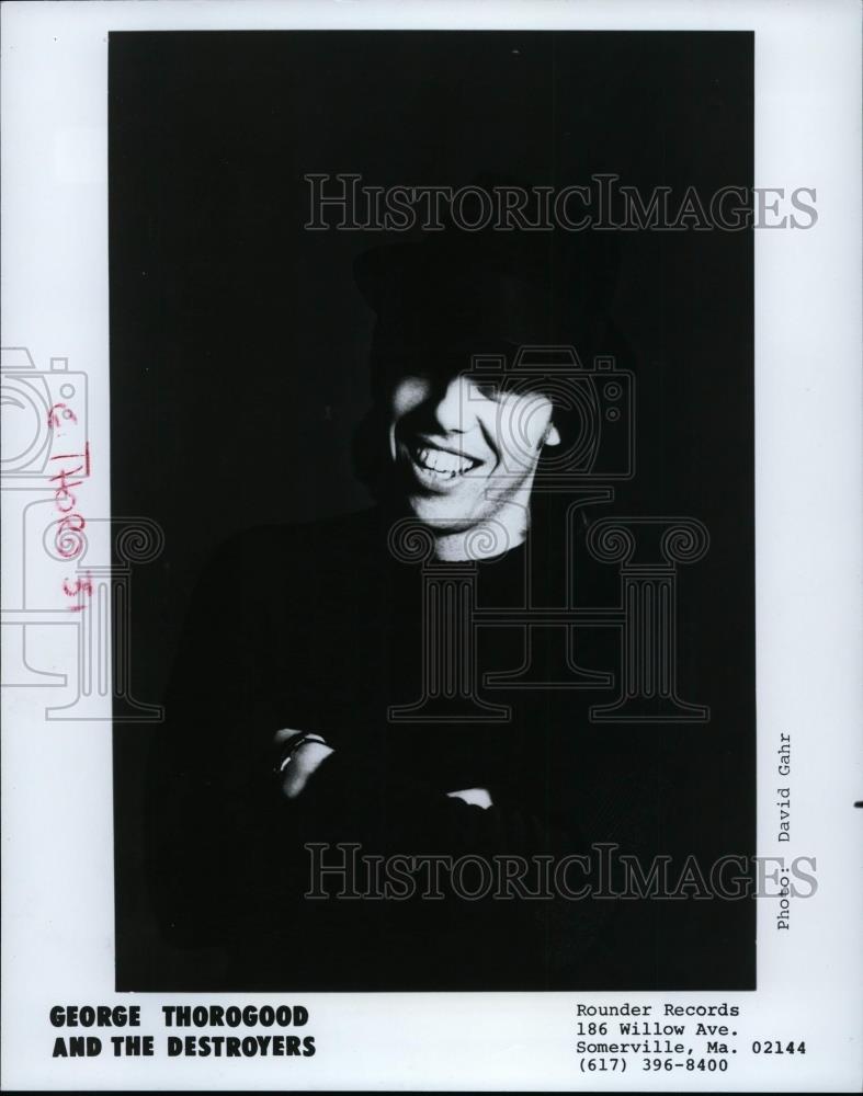 1985 Press Photo George Thorogood and The Destroyers - cvp99653 - Historic Images