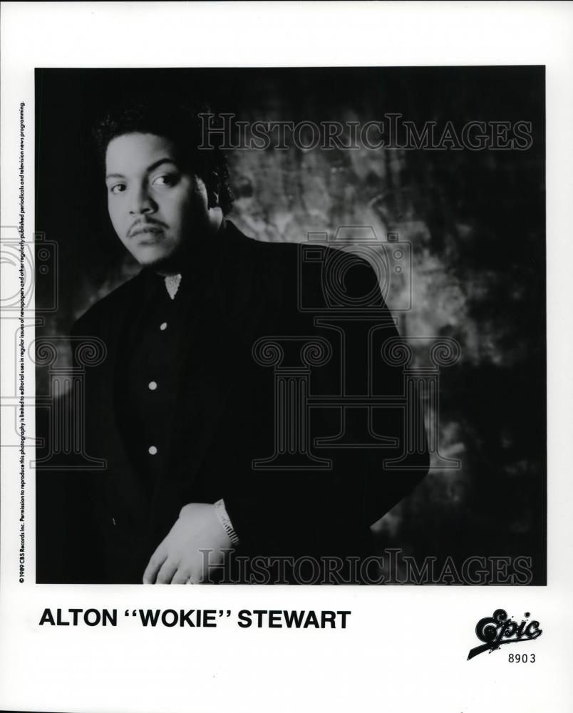 1989 Press Photo Alton Wokie Stewart - cvp99668 - Historic Images
