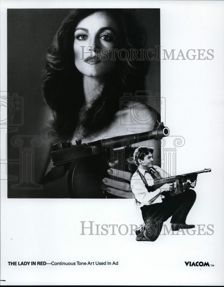 Press Photo "The Lady in Red." released by Viacom. - cvp99742 - Historic Images
