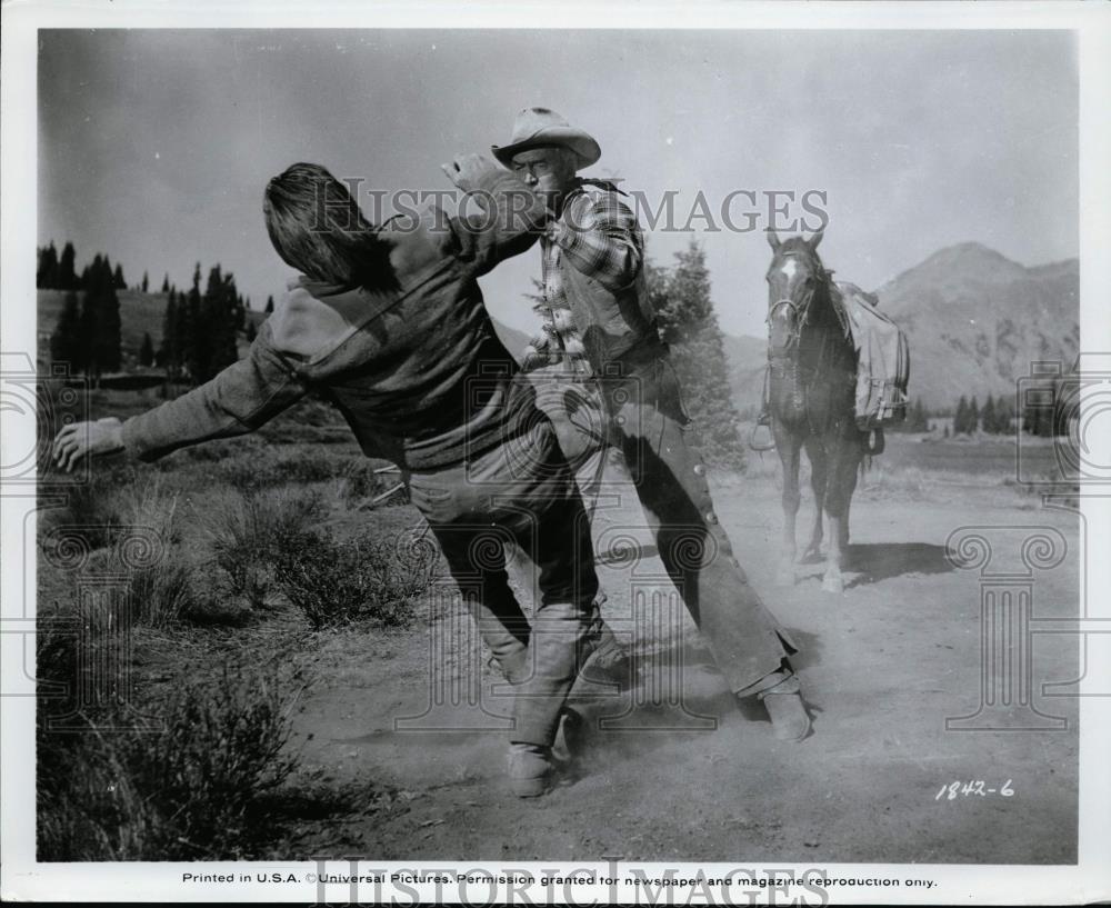 Press Photo An action movie scene - cvp99781 - Historic Images