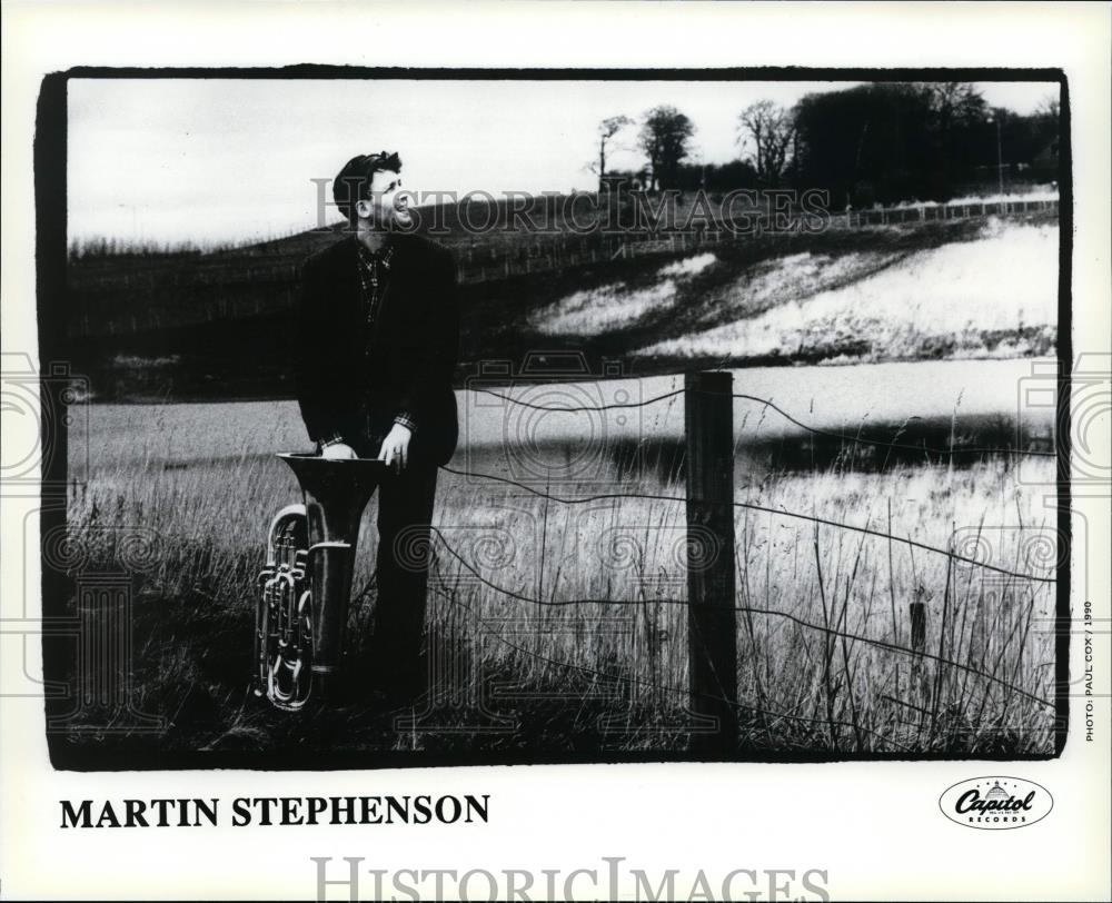 1990 Press Photo Martin Stephenson - cvp99801 - Historic Images