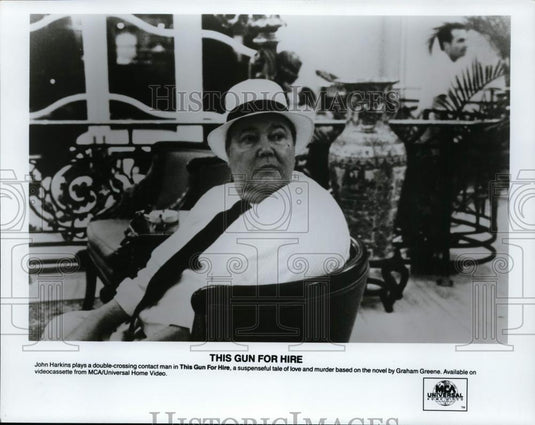 Press Photo Universal Home Video presents John Harkins in "This Gun for Hire." - Historic Images