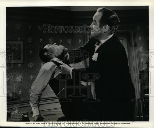 1942 Press Photo George Raft and Brod Crawford in Broadway. - cvp99880 - Historic Images