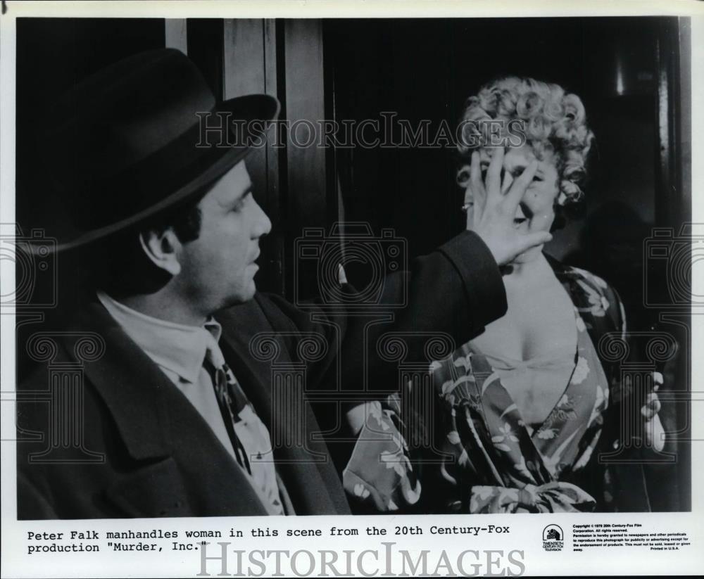 1960 Press Photo Peter Falk in Murder, Inc. - cvp99905 - Historic Images