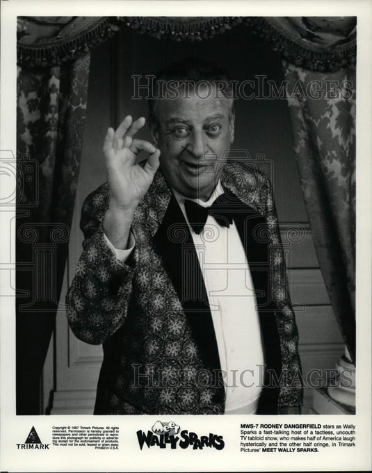 1997 Press Photo Meet Wally Sparks-Rodney Dangerfield - cvp99933 - Historic Images