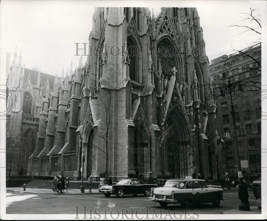 1963 Press Photo St. Patrick's Cathedral, New York City - cvp99957 - Historic Images