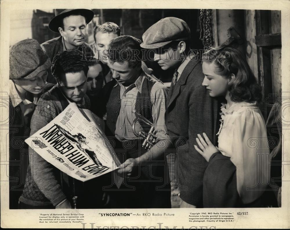 1942 Press Photo Syncopation movie scene - cvp99969 - Historic Images