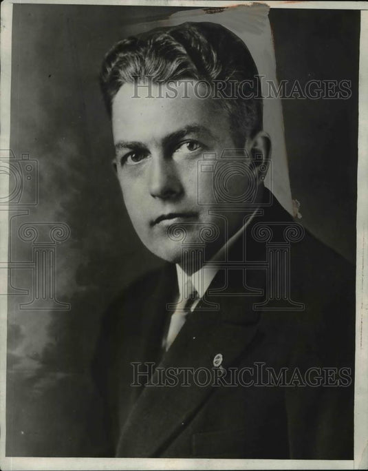 1931 Press Photo Henry L. Stevens, Jr. of Warsaw, North Carolina - nef06835 - Historic Images