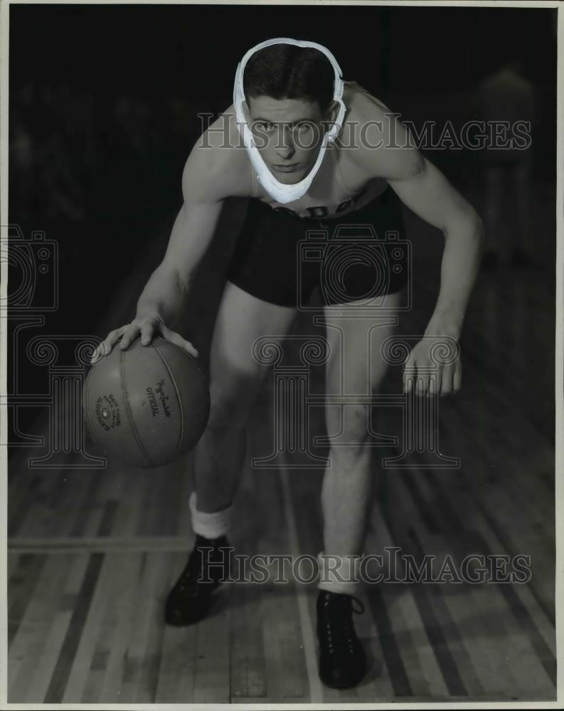 1939 Press Photo Purdue University junior guard Fred Beretta from Bedford - Historic Images