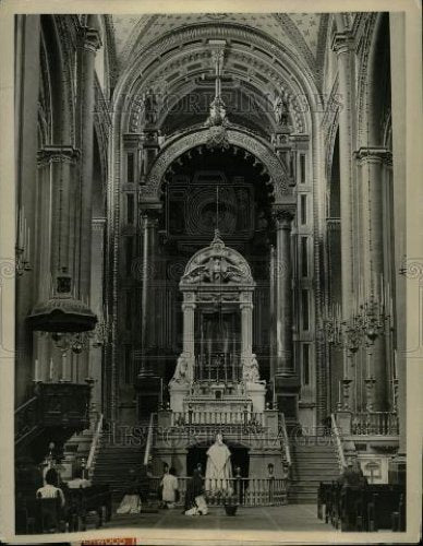1928 Press Photo GAUDALUPE CATHEDRAL - Historic Images