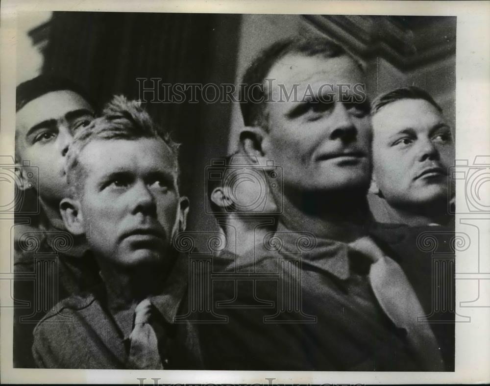 1944 Press Photo Pope XII grants audience - nef10145 - Historic Images