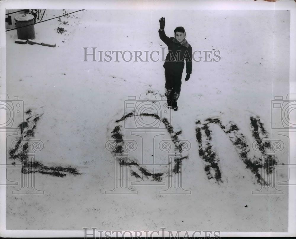 1956 Press Photo Lon Grushko - nef11801 - Historic Images