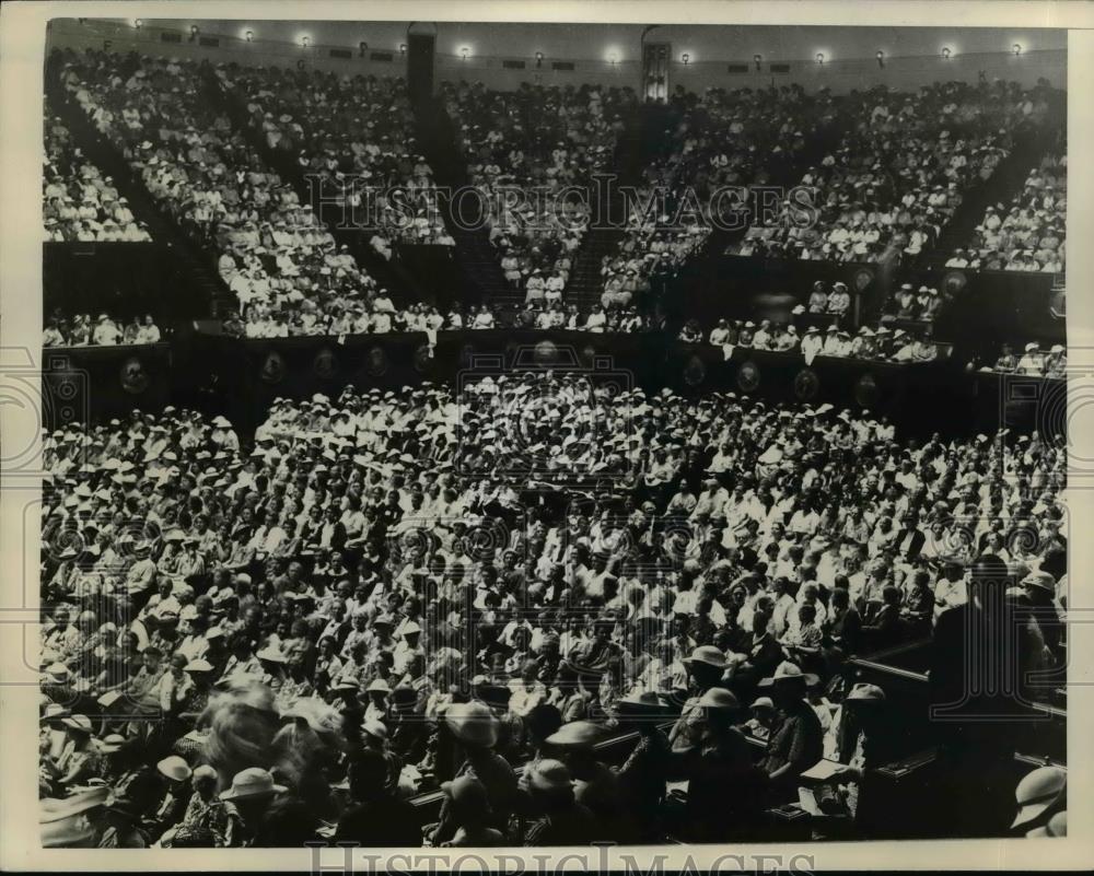 1936 Press Photo Third Triennial Convention of the Country Women of the World - Historic Images