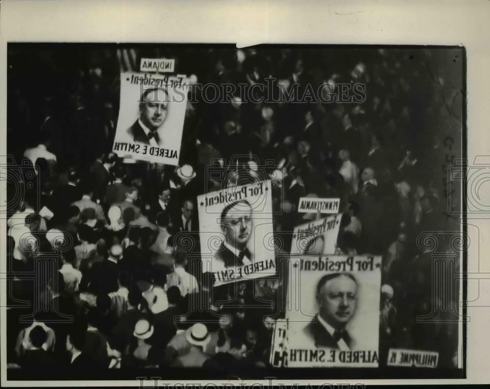 1932 Press Photo Democrat National Convention at Chicago - nef12527 - Historic Images