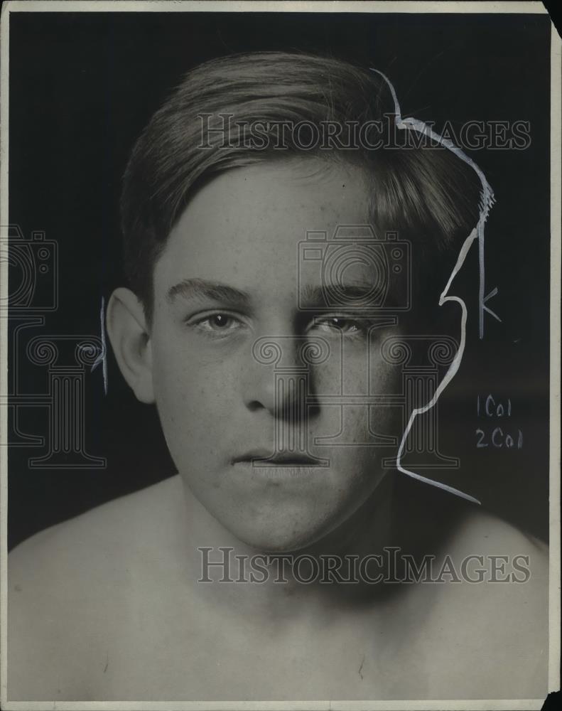1923 Press Photo Boxer Herbert McNamara at a gym training - net20020 - Historic Images