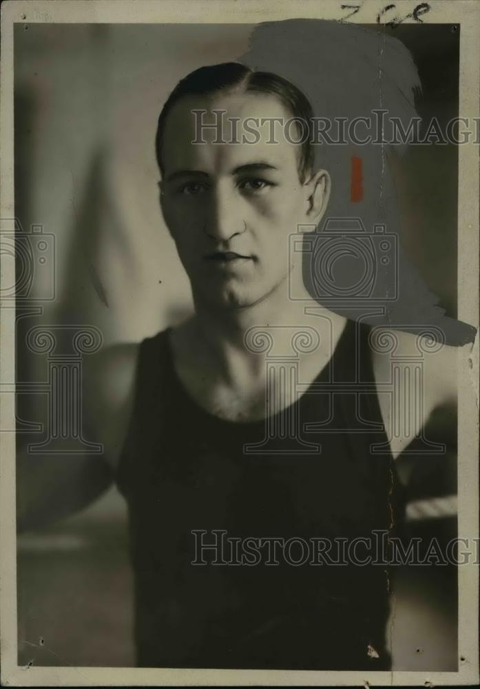 Press Photo Heavyweight boxer Ludwig Haymann - net21340 - Historic Images