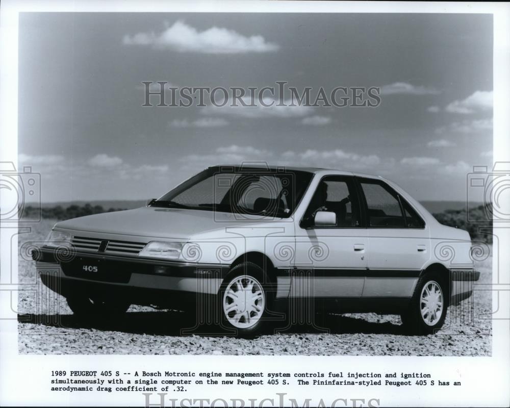 1988 Press Photo The 1989 Peugot 405 S - spp01674 - Historic Images