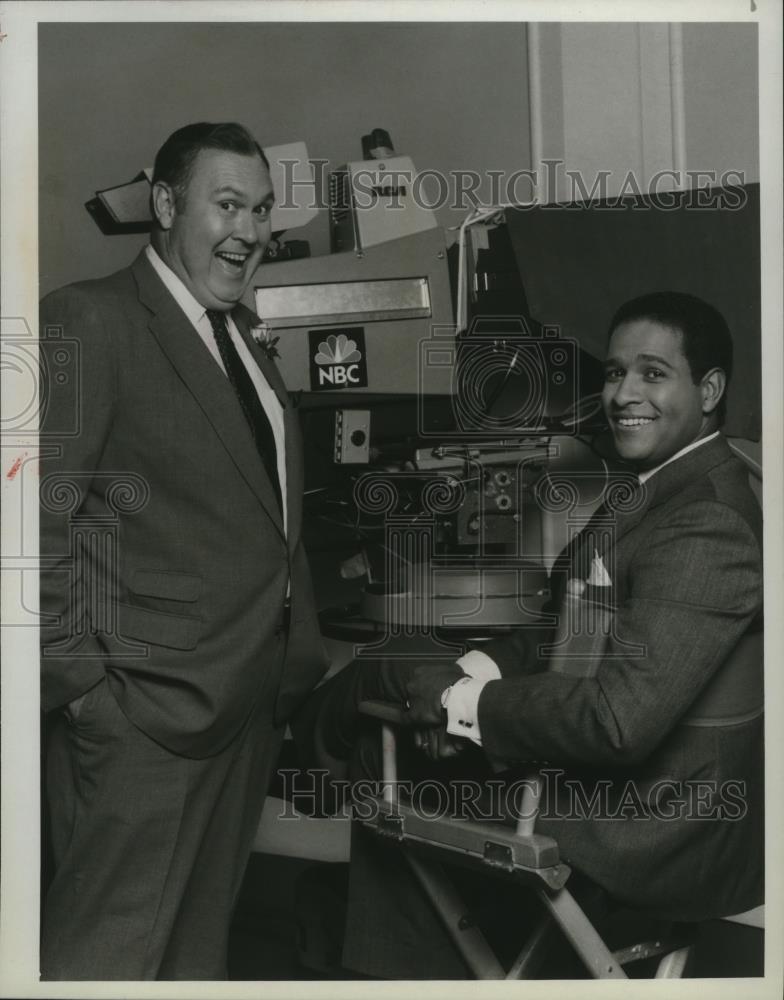 1986 Press Photo Bryant Gumbel and Willard Scott host Today, on NBC. - spp02682 - Historic Images