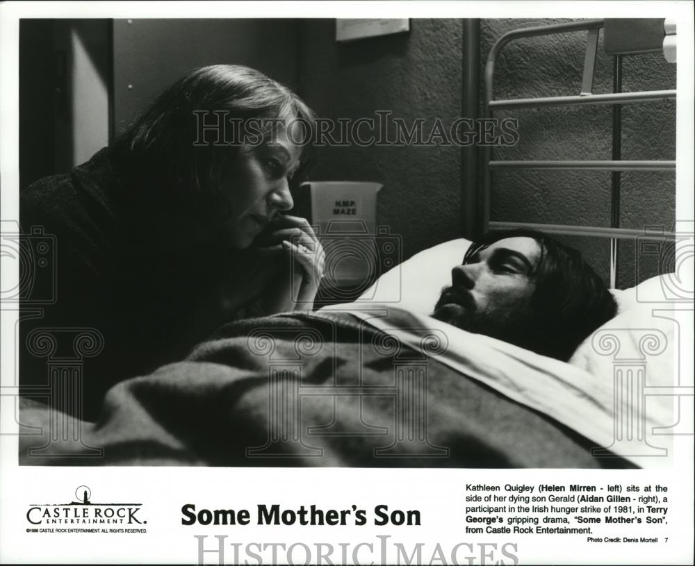1996 Press Photo Helen Mirren and Aidan Gillen in "Some Mother's Son." - Historic Images