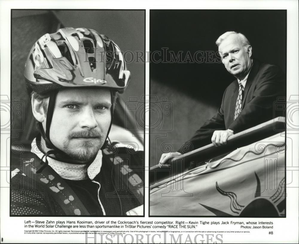 1996 Press Photo Steve Zahn and Kevin Tighe in &quot;Race The Sun.&quot; - cvb76403 - Historic Images