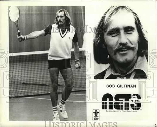 Press Photo Bob Giltinan, NETS, Cleveland's Entry in World Team Series - Historic Images