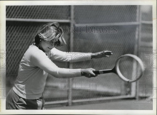 1979 Press Photo Mary LoPresti, Tennis - cvb76531 - Historic Images