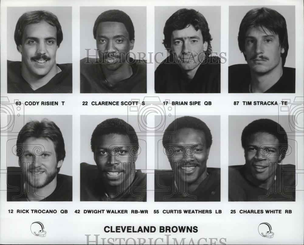 1984 Cleveland Browns Football Player Running Back Charles White Press Photo