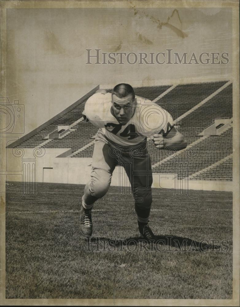 1965 Press Photo Tom Gallagher, player for Indiana University. - cvb76750 - Historic Images