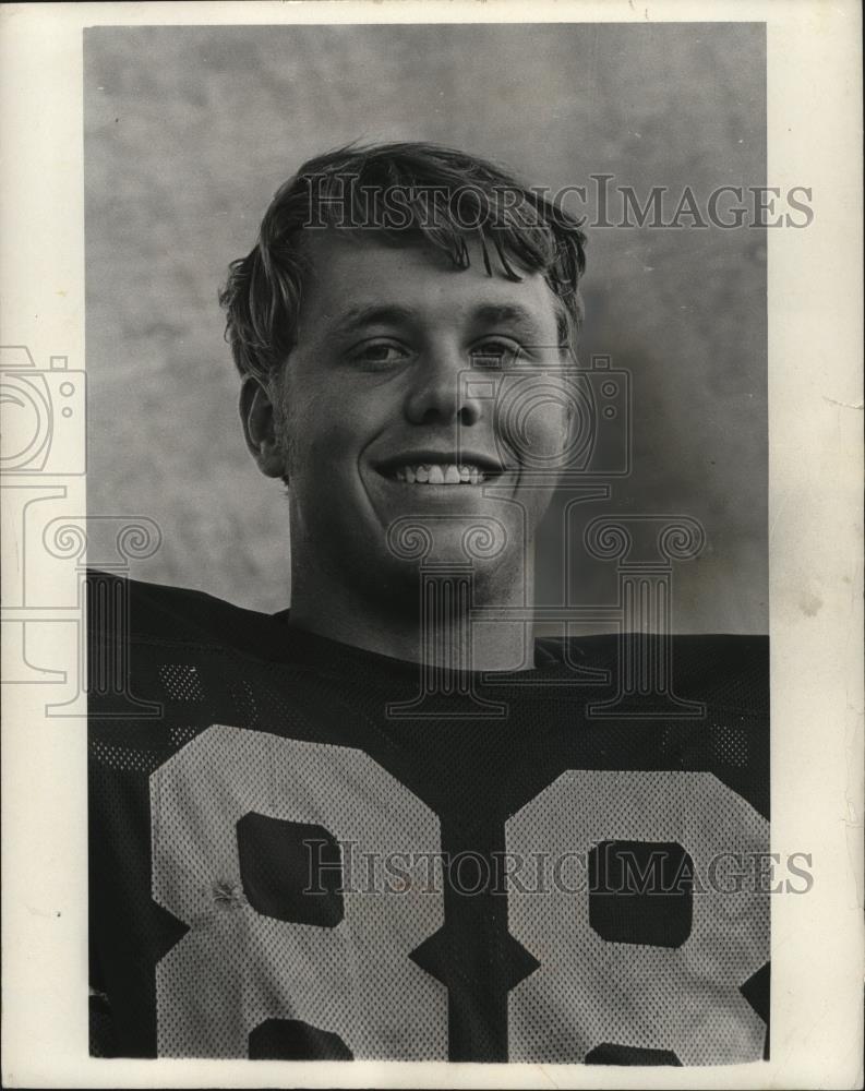 1971 Press Photo Tom Graham, football player. - cvb76811 - Historic Images