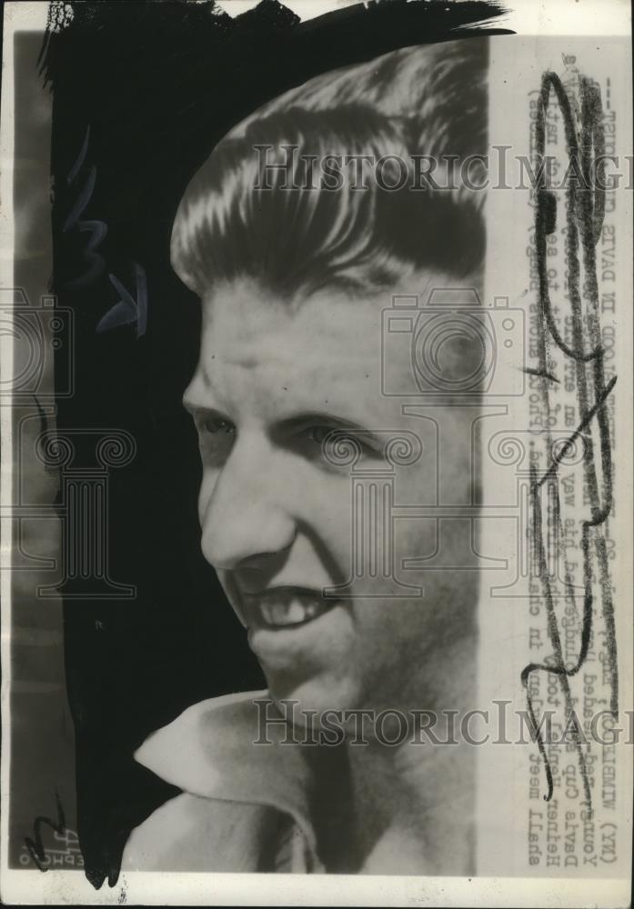 1936 Press Photo Donald Budge, Tennis - cvb76877 - Historic Images