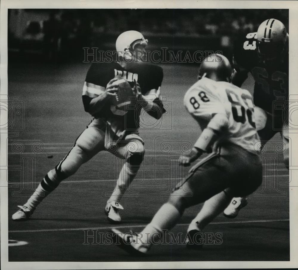 1982 Press Photo Football College University of Idaho Action - spa34187 - Historic Images